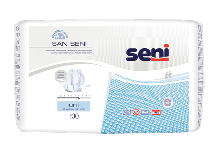 Pieluchy anatomiczne San Seni Uni 30szt.