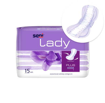Wkładki urologiczne Seni Lady Plus 15szt.