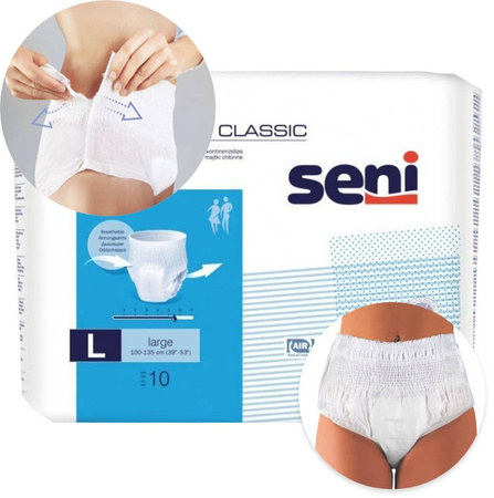 Majtki chłonne Seni Active Classic L 10szt.