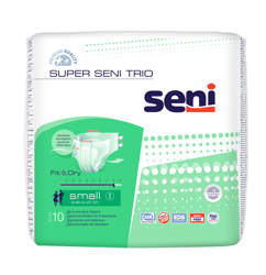 Pieluchomajtki na rzepy Seni Super Trio S 10szt.